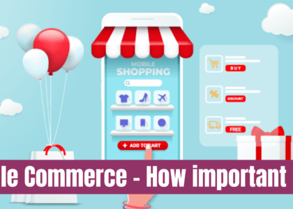 Growing Importance of Mobile Commerce